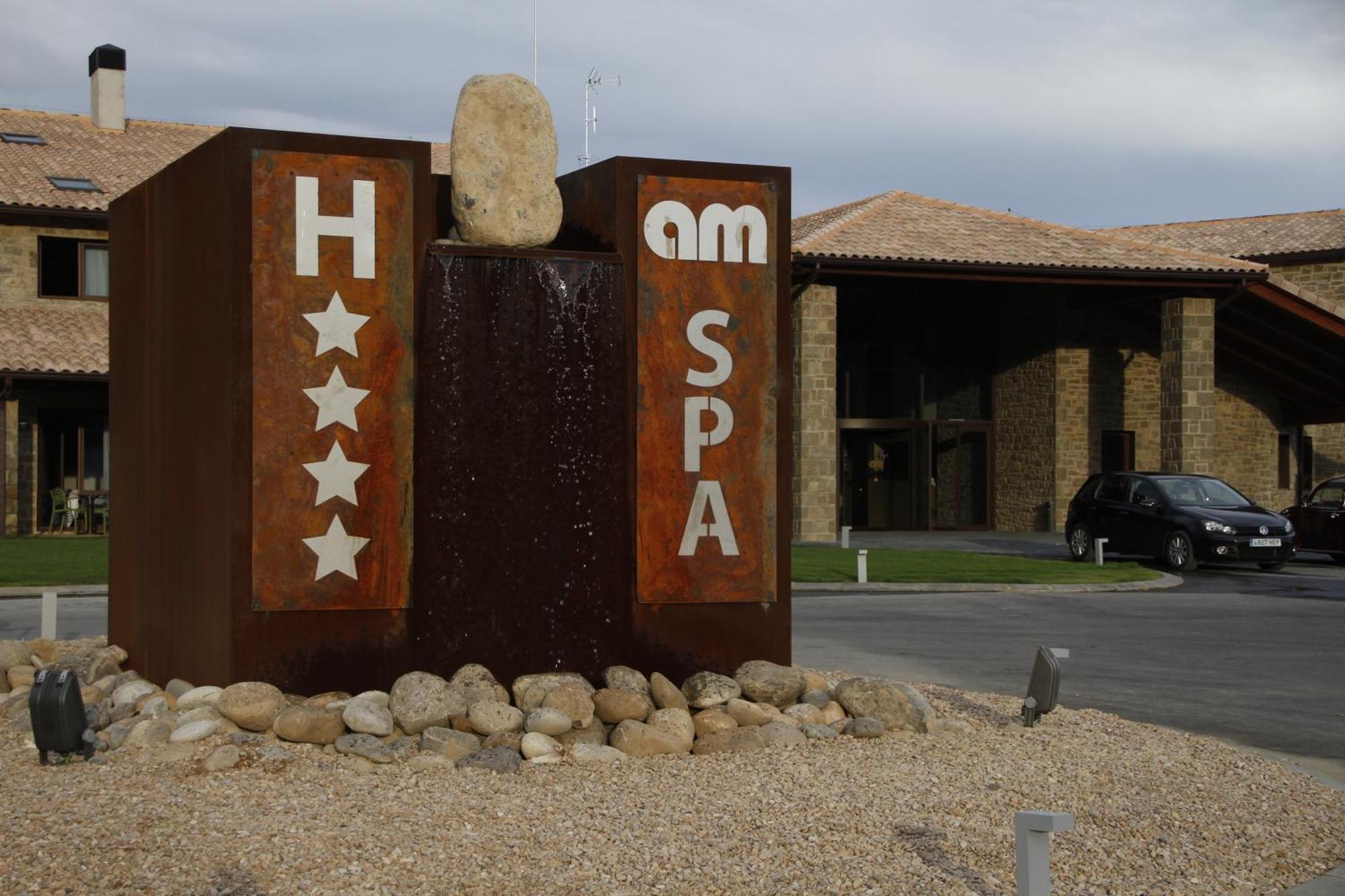 Hotel Spa Aguas De Los Mallos Murillo de Gállego Exterior photo